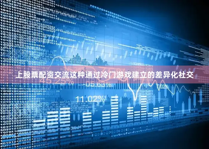 上股票配资交流这种通过冷门游戏建立的差异化社交