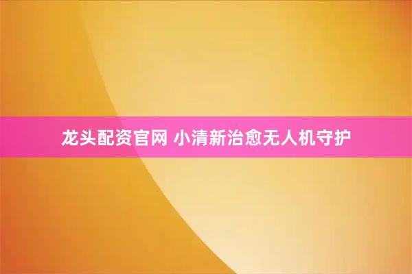 龙头配资官网 小清新治愈无人机守护