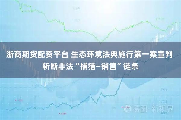 浙商期货配资平台 生态环境法典施行第一案宣判 斩断非法“捕猎—销售”链条